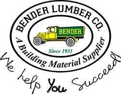 Bender Lumber Co. logo+tagline